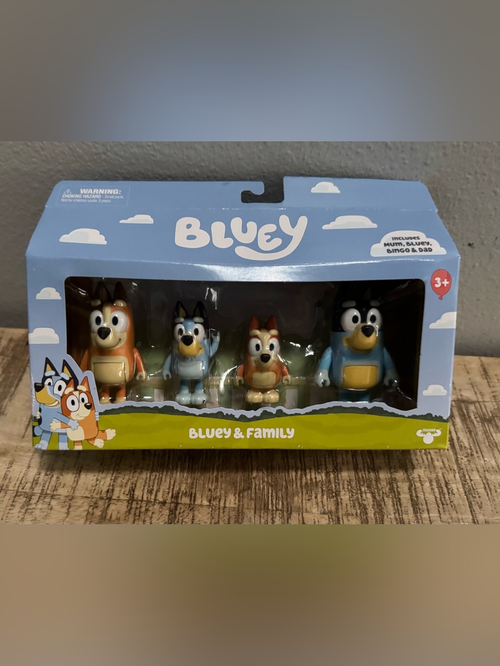 Bluey and Family Figurine Set -